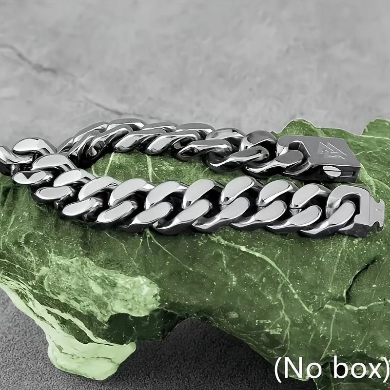 قطعة واحدة من بدلة سلسلة فايكن - مراجعة Cuban Link Chain 12Mm وسعره