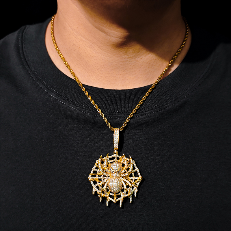 TUHE هايت الجودة VVS1 مويسانيت - مراجعة 925 Sterling Silver Chain Necklace Men وسعره