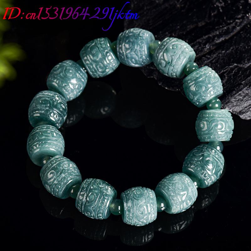 سوار خرز من اليشم البورمي الطب - مراجعة Bracelets وسعره