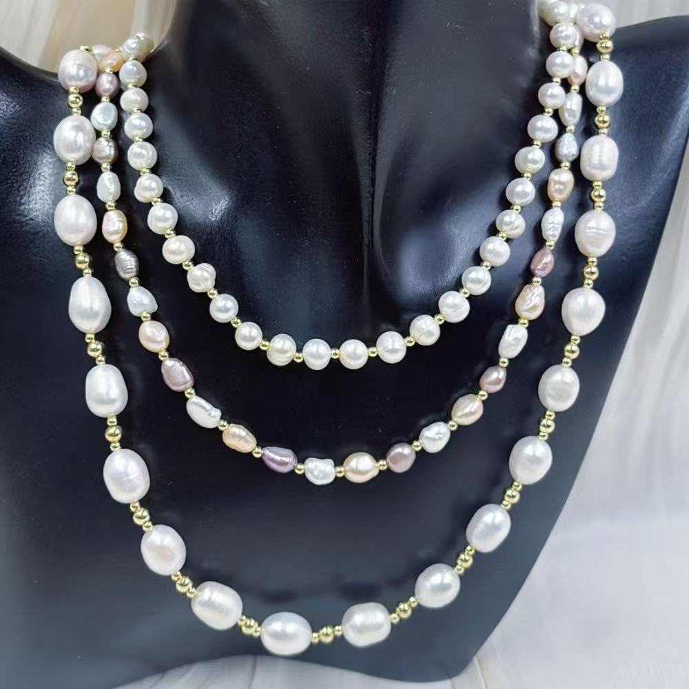 هدية مجوهرات للأم، قلادة من ال - مراجعة Pearl Choker Necklace Vintage وسعره